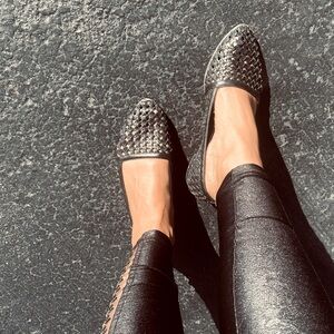 Cute Racheal Zoe black summer flats